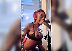 Tranny Arby gets freak wicked in nyc with BBC HUNK. Inbox for full vid