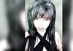 Mmm baby… see me in my sleek ebony costume, not fast stripping down to topless just for u I smoke so sensually, blowing thick clouds of smoke whilst