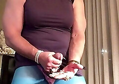 CdTina black nails and cum