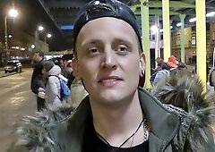 Fucked-up POV porno movie with a long-legged dude