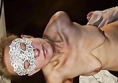 I love her saggy bazookas and giant teats and I jerk off just looking at her