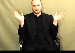 Handsome mature guy talks about his BDSM and bondage fetish