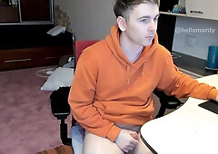 Man Boy Witnesses Pornography and Wanking Uncircumcised Molten Beef whistle