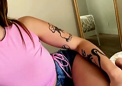 Busty Stepsis Lets Stepbro Fuck her Tight Pussy and Big