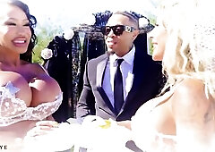 Ava and Kitana's Three-some Wedding