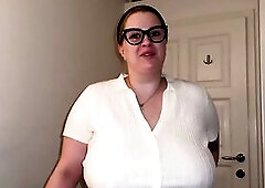 CREAMPIED My Large Melons SQUIRTING Teacher! (BTS in the end)