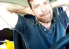 Older men foot, hairy older men feet, hairy artist