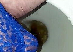 sissy amy pisses her panties