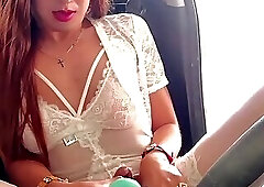 Sissy Bess rides around town