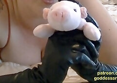 Toilet slave, rest room, roleplay