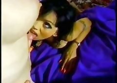 Vintage TS and her GF with strapon