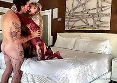 Passionate Kayley Gunner shares steamy threesome with Joanna Angel