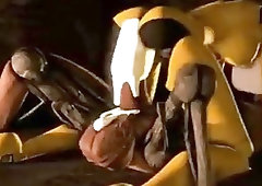 Shemales with huge cocks receiving blowjobs and fucking other girls