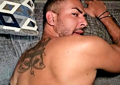 AmateurGayPOV: Bright Blue Briefs Can't Hide It