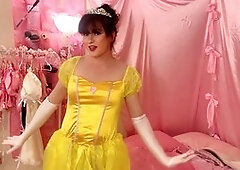 Halloween party, sissy femboy