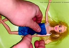 Fucking sex barbie doll, small cock pissing, barbie dolls
