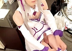 Cosplay(Emilia) crossdresser