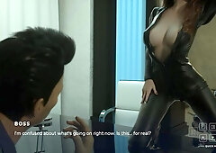 Deliverance Husband Is Watching How His Wife Is Making Out With Her Boss In His Office Episode 6364