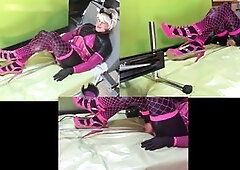 German sissy, ass pounded, anal toy