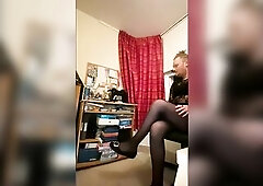 Ava Venice Halloween office foot worship JOI