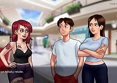 Summertime saga, cartoon movie, taboo