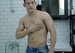 Hunk Luke a Enjoys a Halloween Treat