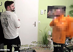 Another J. Eat Delivery Guy Convinced To Do Gay Stuff For