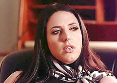 Deeper. Angela white Leads switch sides gangbang in a Warehouse