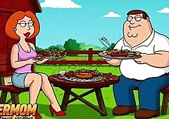 Married whore secretly cheats on her spouse with a gardener. toon parody