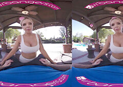 VR plowers sizzling Tennis Player Nina Elle splashes On You VRPorn