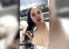 I come home from a party and I go into the room to fun myself