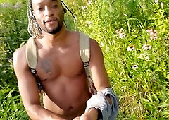Kennie Jai gets caught walking nude in the park