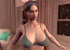 Big ass older woman gets down and dirty with a young stud