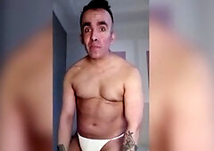 Latino men on cam with uncircumcised cocks enjoy wild ride on fucking machines
