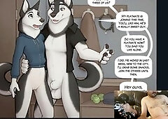 Furry cartoon, furry sex, comics