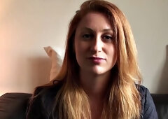 Raunchy subslut Paris slurps cum after rough plow