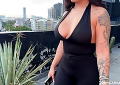 Fat ass Mexican Latina Barbara twerks her juicy booty on my throbbing cock