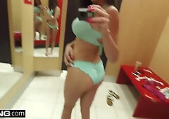 Southern Ashly Anderson banged & takes creampie