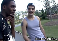 Nikola Jovovich Receives Plowed By Two Dark Males