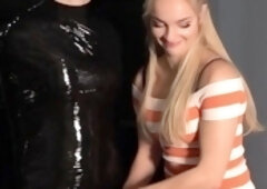 blonde femdom with bizare fetish