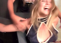 Tied Up Female Slave Gets Her Soles And Armpits Tickled By L With Angel Lee