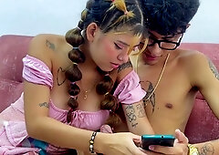 Si nome follas le contare a mi padrastro que te masturbas