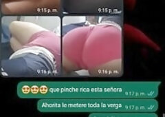 WHATSAPP CONVERSATION WITH MY FRIEND OSCARIN'S MOM