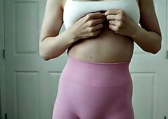 Watch Camel Toe During Try-on s - Gym, Lycra, Fansly Porn