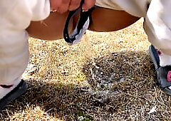 A compilation of public pissing and creampies in nature! Road tour! POV! FREE!