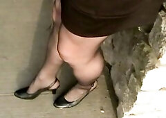 Just started dressing in public as a hot woman.