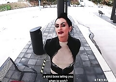 After some blabla, they go to his flat. What follows is some nasty ramrod sucking and a hawt bang with a creamy finale! StevenShame.dating