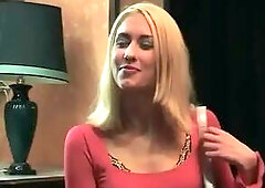 Bartender Booty Bangs Nice-looking Golden-haired