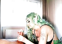 Enticed by the Post Dude for Anal Sex