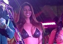 Miss Burning Bike at Fastlane Campground during Bike Week 2018